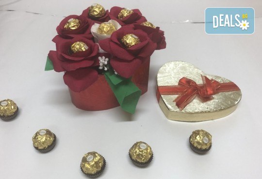 Подарък за любимата! Луксозна шоколадова кутия Единствена от Онлайн магазин за подаръци Банана! - Снимка 3