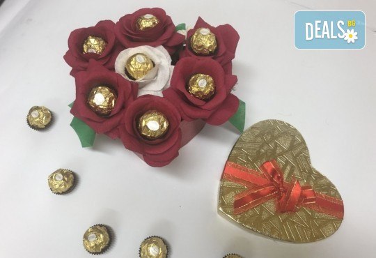 Подарък за любимата! Луксозна шоколадова кутия Единствена от Онлайн магазин за подаръци Банана! - Снимка 1