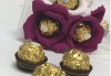 Стилен подарък за Свети Валентин! Шоколадов букет Purple Passion от Онлайн магазин за подаръци Банана! - thumb 2