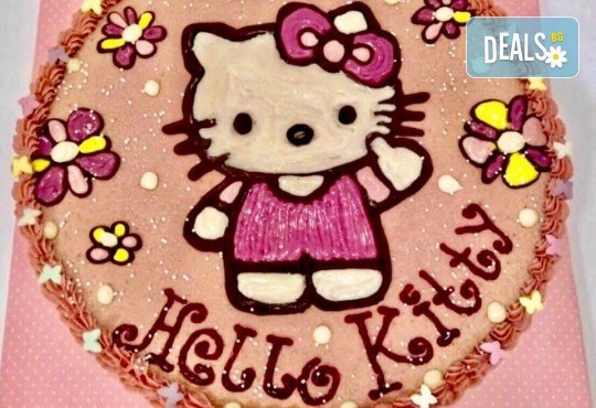 Красива и полезна тематична торта за Вашия малчуган! Сурова торта, без глутен и животински продукти, с вкус по избор, рисунка, весели фигурални декорации и надпис от Сладкишница Хенди Кенди! - Снимка 12