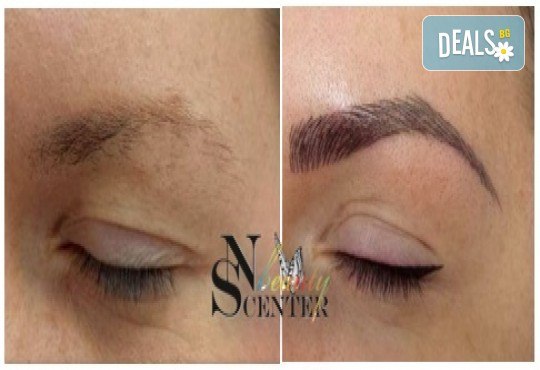Перфектно оформени контури! 3D перманентен грим на вежди по метода микроблейдинг в NSB Beauty Center! - Снимка 6