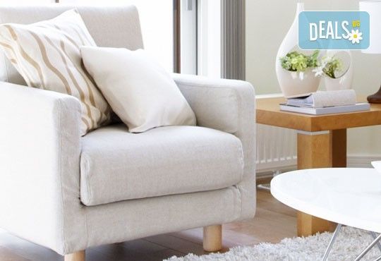 Погрижете се за меката мебел с пране на холна гарнитура до 6 седящи места и матрак или килим по избор от Професионално почистване Брилянтин БГ! - Снимка 3