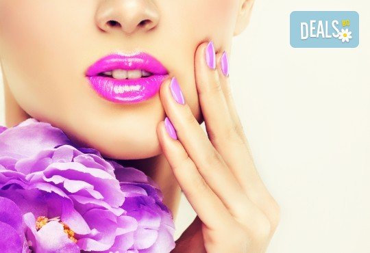 Класически или френски маникюр с гел лак Cuccio в свежи цветове, 2 авторски декорации и безплатно сваляне на стар гел лак в салон Персона - Снимка 3