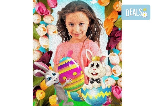 Индивидуално изработена празнична картичка за всеки повод, със снимка, надпис и рамка по желание от Студио Dreams House! - Снимка 3