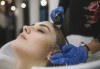 Високоефективна терапия за коса, масажно измиване с нанасяне на кератинова маска, подстригване и сешоар в салон Flowers 2! - thumb 3