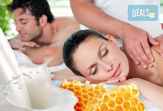 Подарете с любов! Релаксираща SPA терапия Масаж Клеопатра за един или за двама с мед и мляко, маска за лице и зонотерапия на длани в SPA център Senses Massage & Recreation! - Снимка 1
