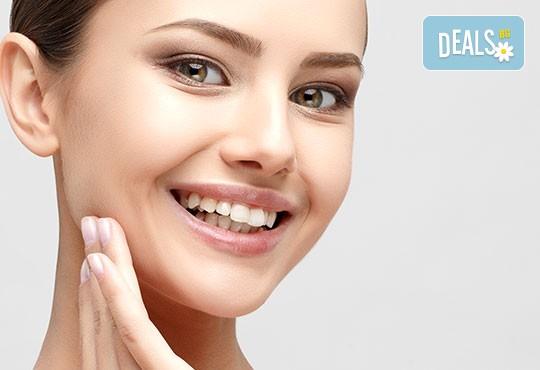 Дълбоко почистване на лице в 10 стъпки, точков масаж Zensei, лимфен дренаж със студени вулканични камъни и маска на Клеопатра от Дерматокозметични центрове Енигма - Снимка 1