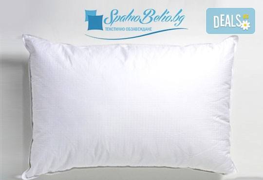 Сладки сънища! Възглавница с 500 г силиконов пух, българско производство от Спално бельо БГ и безплатна доставка за София! - Снимка 1