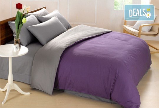 Комфорт и уют за цялото семейство! Ранфорс двулицево спално бельо в цвят и размери по избор от Спално бельо БГ и безплатна доставка за цяла София! - Снимка 1