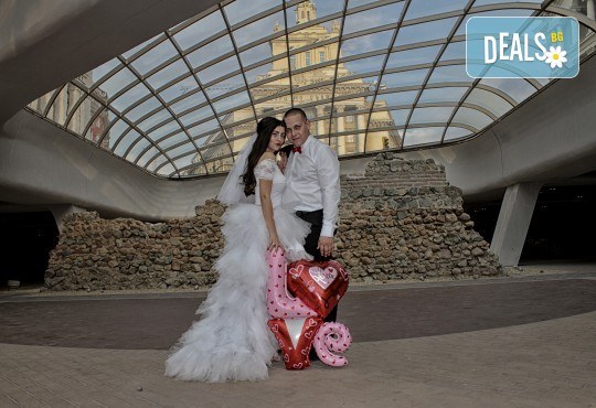 Фото и видео заснемане на сватбено тържество, промо пакет: цялостно фотозаснемане, видеозаснемане, фотосесия, ефектни кадри с камера GoPro, видеоклип и подарък - Снимка 15
