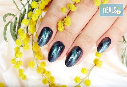 Класически или френски маникюр с гел лак Blue Sky или Rec, богат избор от ефекти, 2 перманентни декорации и хидратиращ масаж на ръце в Beauty center D&M! - Снимка 2