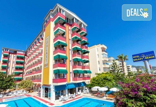 Last minute! Почивка от 24.05. в Алания, Турция! 7 нощувки на база All Inclusive в Galaxy Beach Hotel 5*, транспорт, представител от ТА! - Снимка 1