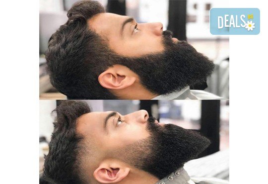 Мъжко подстригване и оформяне на брада и мустаци от професионален Barber в салон за красота Киприте! - Снимка 4