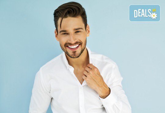 Мъжко подстригване и оформяне на брада и мустаци от професионален Barber в салон за красота Киприте! - Снимка 2