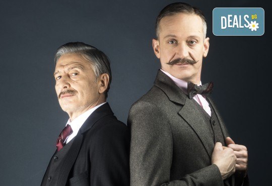 Деян Донков и Лилия Маравиля в Палачи от Мартин МакДона, на 26.05. от 19 ч. в Театър София, билет за един - Снимка 1