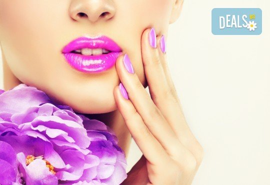 Красота! Маникюр с гел лак BlueSky и 2 рисувани декорации в Студио за красота Angels of Beauty! - Снимка 2