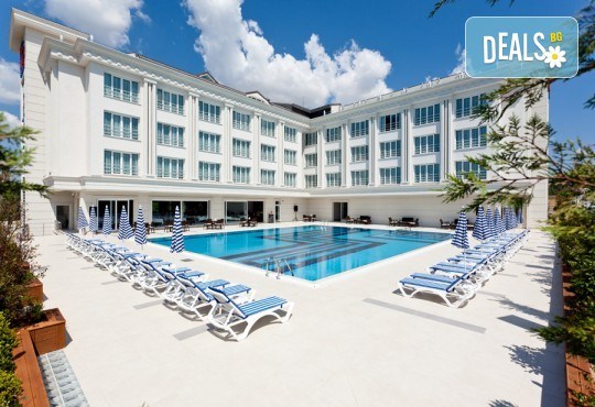 СПА уикенд в Кумбургаз, Турция, със Запрянов Травел! 2 нощувки със закуски и вечери, в хотел 4*, транспорт, ползване на сауна, турска баня, басейн! - Снимка 1