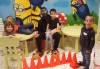 Два часа тематично парти с украса, аниматори, много игри, дискотека, подарък за рожденика, храна и напитки за всички деца от Детски парти център АбракадабрА! - thumb1 2