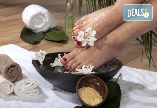 Красиви крачета! Медицински или класически педикюр в цвят по избор в салон за красота Madonna! - Снимка 1