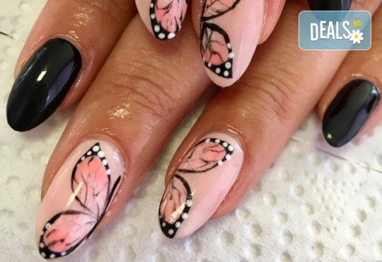 Дълготраен маникюр с гел лак Bluesky, 2 декорации и премахване на стар гел лак в New faces beauty studio! - Снимка 3