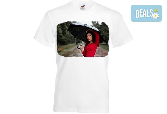 Тениски с индивидуален дизайн - снимка или картинка по избор на клиента, от Хартиен свят! - Снимка 3