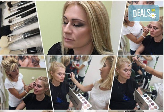 Професионален грим - дневен, вечерен или опушен, масажно измиване, оформяне със сешоар по избор в Женско царство в Центъра или Студентски град! - Снимка 13
