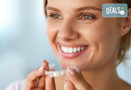 Професионално домашно избелване на зъби с индивидуални шини, профилактичен преглед, ултразвуково почистване на плака и зъбен камък в Deckoff Dental! - Снимка 2