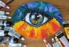 Рисуване Стъпка по стъпка с акрил с включени материали и съвети от професионален художник в ателие Цветна магия! - thumb 1