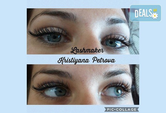 Удължаване и сгъстяване на мигли с техника по желание - косъм по косъм, 3D или руски обем във Friends hair & beauty studio! - Снимка 6