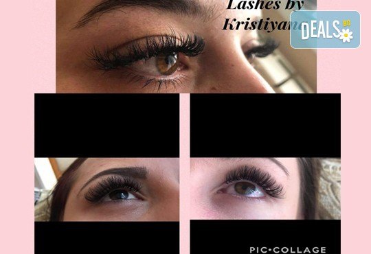 Удължаване и сгъстяване на мигли с техника по желание - косъм по косъм, 3D или руски обем във Friends hair & beauty studio! - Снимка 5