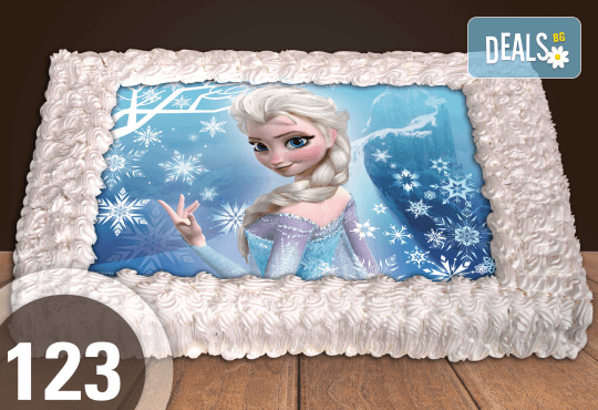 Торта за момичета! Красиви торти със снимкa с герои от любим филм за малки и големи госпожици от Сладкарница Джорджо Джани - Снимка 2