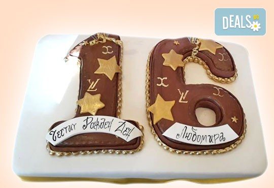 Торта за мъже с индивидуален дизайн и размери по избор от Сладкарница Джорджо Джани - Снимка 37