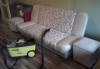 Пране на 6 седящи места на диван с професионални машини Karcher и препарати Sonax от фирма КИМИ - thumb 6