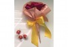 Ръчно изработен шоколадов букет с едно или три цветчета от Онлайн магазин за подаръци Банана! - thumb 7