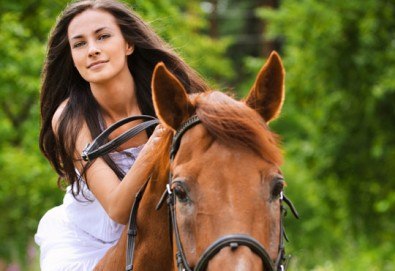 Бъдете сред природата! 45 минути разходка с кон от конна база София – Юг, Драгалевци!