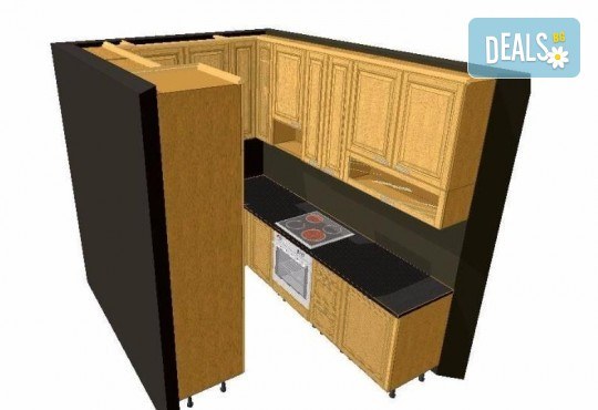 Специализиран 3D проект за дизайн на мебели + бонус: 15% отстъпка за изработка на мебелите от производител, от магазин за бутикови мебели Christo Design LTD - Снимка 16