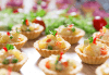 Апетитно и свежо! 3 плата с общо 80 зеленчукови шишчета, мини еклери и тарталети, аранжирани и декорирани за директно сервиране, от кулинарна работилница Деличи! - thumb1 4