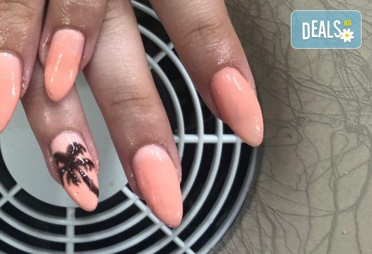 Маникюр с гел лак Bluesky, маска за ръце, със или без сваляне на стар гел лак и 10% отстъпка при следващо посещение в салон Atelier Des Fleurs! - Снимка 5