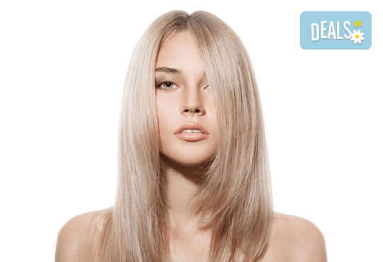 Боядисване с боя на клиента, терапия с продукти според нуждите на косата и прав сешоар в салон за красота Diva - Снимка 2