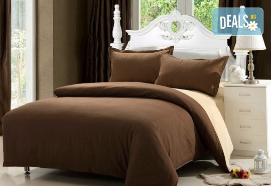 Комфорт и уют за цялото семейство! Ранфорс двулицево спално бельо в цвят и размери по избор от Спално бельо БГ и безплатна доставка за цяла София! - Снимка 1