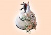 За Вашата сватба! Бутикова сватбена торта с АРТ декорация от Сладкарница Джорджо Джани! - thumb 23