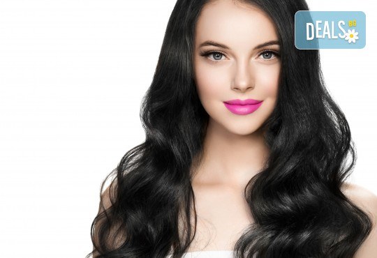 Нова прическа и цвят! Подстригване + боядисване с боя на клиента, маска и прическа със сешоар от Студио за красота Angels of Beauty - Снимка 5