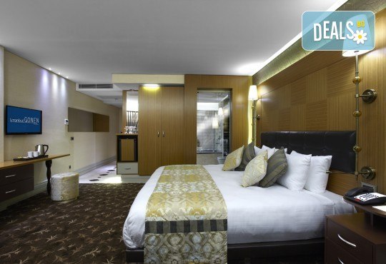 Лукс за Нова година в Hotel Istanbul Gonen 5*, Истанбул! 3 нощувки със закуски, транспорт, богата Новогодишна вечеря и посещение на Одрин - Снимка 2