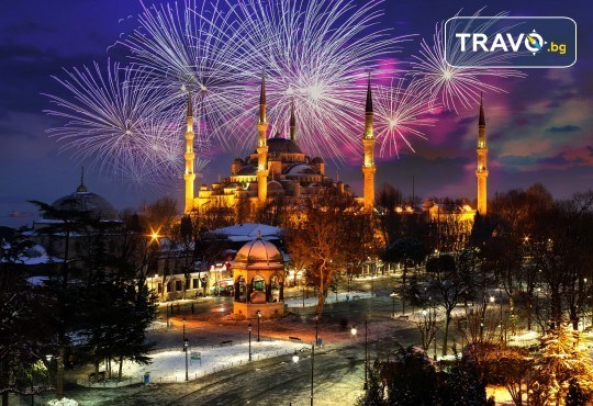 Лукс за Нова година в Hotel Istanbul Gonen 5*, Истанбул! 3 нощувки със закуски, транспорт, богата Новогодишна вечеря и посещение на Одрин - Снимка 1