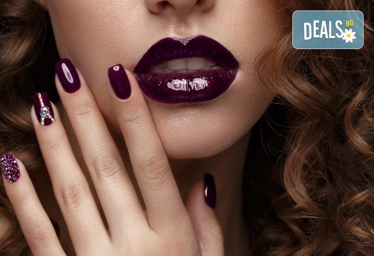 Класически или френски маникюр с гел лак и 2 декорации - рисунки, камъчета и още много, в студио Бейбъл, Студентски град! - Снимка 5