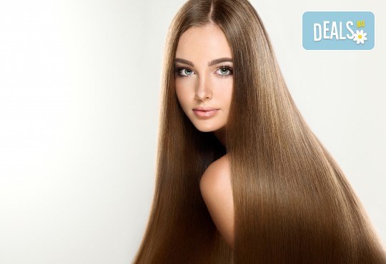 Чисто нова визия с подстригване и трайно изправяне с висококачествени продукти на Christian of Roma, Oyster Cosmetics и FarmaVita в салон Madonna! - Снимка 3