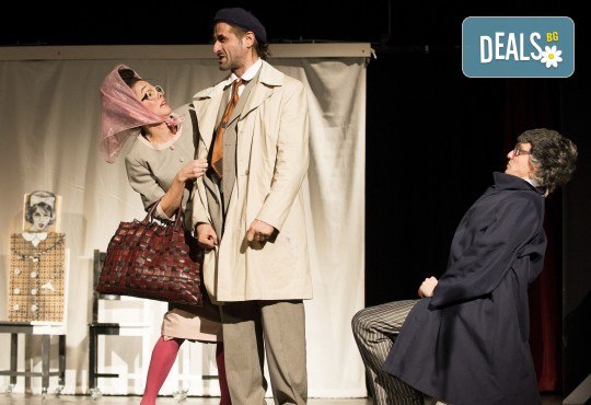 Гледайте Малин Кръстев и Филип Аврамов в комедията на Теди Москов Аз обичам, ти обичаш, тя обича на 9-ти ноември (събота) в Малък градски театър Зад канала! - Снимка 1