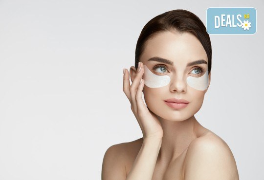 Безиглена мезотерапия на околоочен контур и поставяне на хиалуронови пачове в салон за красота Женско царство - Студентски град или Център! - Снимка 1