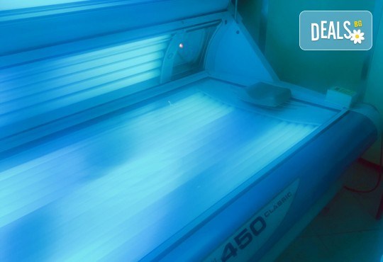 За шоколадов тен през цялата година! Карта за 40 или 80 минути вертикален или хоризонтален солариум от Соларно студио Sunny! - Снимка 5