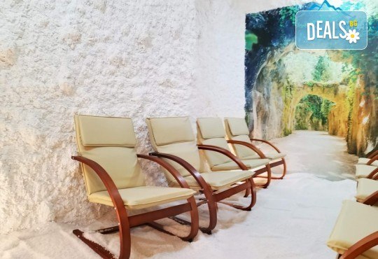 За общ тонус и силна имунна система! Солната терапия (халотерапия) - 1 процедура за възрастни, от Верига солни стаи СОЛ МИ - Снимка 3